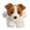 Aurora Adorable Mini Flopsie Jackie Russell Stuffed Animal - Mini Companions Ready for Playful Adventures - for Kids All Ages, Toddlers, Adults, and Families - Brown 8.5 Inches view 2