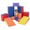 Children's Factory Soft Shapes Set, Primary, CF362-545, Large Foam Blocks, Toddler Playroom, Preschool or Daycare Indoor Playground Building Activity view 4