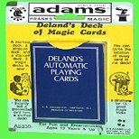 Delands Deck of Cards Poker Magicians Close-Up Trick