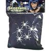 Black Spider Web with5 Gid Spiders 100G Accessory for Halloween Fancy Dress view 1