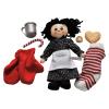 The Queen's Treasures Officially Licensed Little House On The Prairie Advent Calendar Including 18 In Doll Christmas Accessories. Shaped Like The Ingalls Home, Plus 24 Ornaments & Hanging Brackets view 4