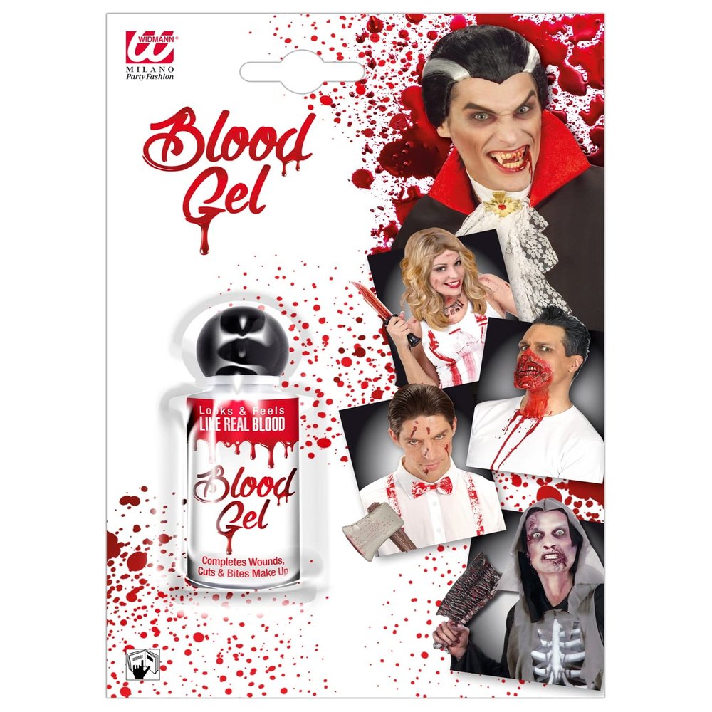 WIDMANN Blood Gel Bottle Accessory for Fancy Dress