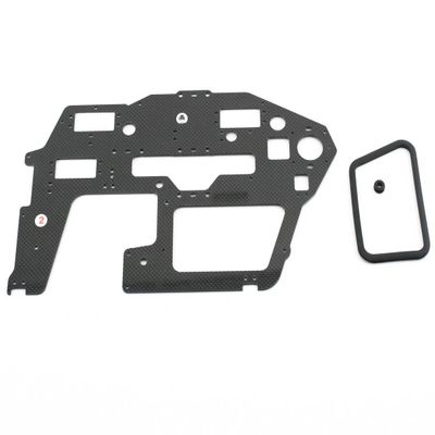 Align/T-Rex Helicopters Carbon Main Frame, Right, 2mm