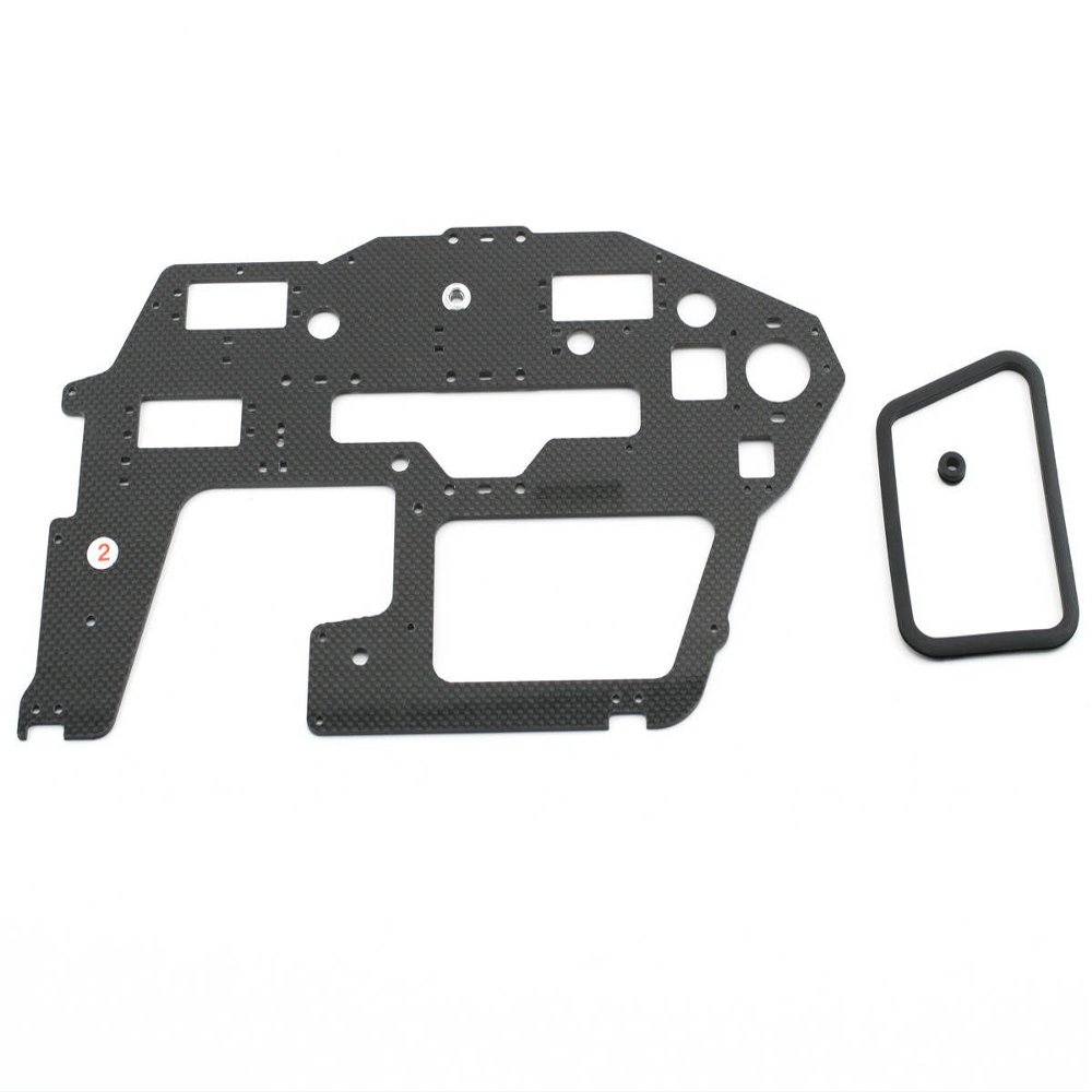 Align/T-Rex Helicopters Carbon Main Frame, Right, 2mm