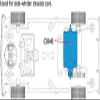 Scalextric Replacement Sidewinder Motor Pack with 5mm Shaft and 2 pinions for 1:32 Scalextric Slot Race Cars C8146 view 3