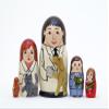 Handcrafted in Russia Veterinarian 5-Piece Russian Wood Nesting Doll view 1