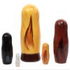 Golden Retriever Dog 5 Piece Russian Wood Nesting Doll Made in Russia Decoration view 4