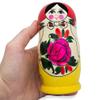 BestPysanky Set of 6 Wooden Dolls Nesting Dolls Semenov Matryoshka 5.75 Inches view 3