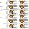 1980 BLANCHE STUART SCOTT #C99 Airmail Plate Block of 12 x 28 cents US Postage Stamps view 1