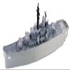 USS Giant Battleship view 2