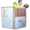 Beka Club House Puppet Theater, Whiteboard Surfaces with Puppet Rack view 1