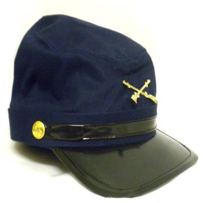 Americana Civil War Union Navy Blue Cotton Adjustable Dress-Up Cap