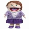 14" Sarah, Peach Mom/Teacher, Hand Puppet view 1