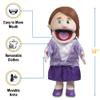 14" Sarah, Peach Mom/Teacher, Hand Puppet view 3