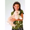 Folkmanis Floppy Bunny Rabbit Hand Puppet, Tan, White, 1 EA view 3