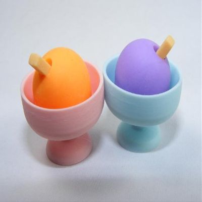 2pcs Ice Cream Japanese Erasers