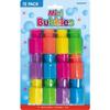 amscan Mini Plastic Bubbles Multicolor - 0.6 oz. (12 Pc) | Perfect for Parties, Gifts & Family Fun view 1