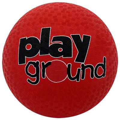 Baden Rubber 10-Inch Playground Ball, Red