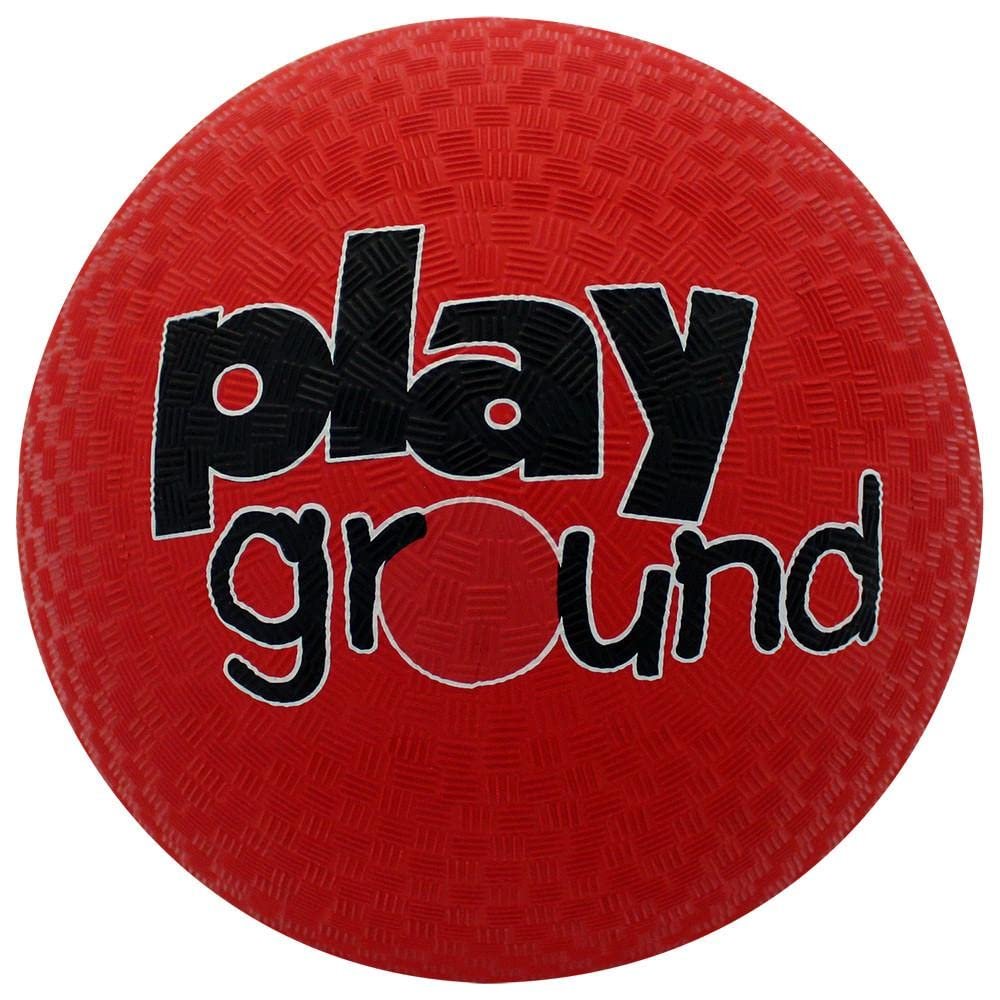 Baden Rubber 10-Inch Playground Ball, Red