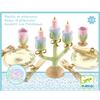 DJECO Role Play Princesses Dishes Playset - Pretend Play Royal Princess - Convenient Size Toys, Fun & Social Activity for Family & Friends - Perfect for Toddler & Children Ages 3+ Years view 2