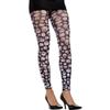 Rubie's Costume RUB7582ACC Co Skull Tights-White/Black Costume, One Size, Multicolor view 1