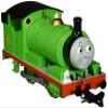 Bachmann Thomas & Friends - Percy with Moving Eyes - Large "G" Scale Locomotive view 1