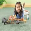Learning Resources Jumbo Forest Animals - Fine Motor Skills for Children , School Figurines for Kids, Montessori Toddler, Imaginative Play , Party Favors, Social Skill Toys, Zoo Figures view 2