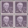 1960 Walter F. George Democrat Senator #1170 Block of 4 x 4 US Postage Stamps view 1
