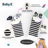 BABY K Baby Rattle Socks & Wrist Toys (Set G) - Newborn Toys for Baby Boy or Girl - Brain Development Infant Toys - Hand and Foot Rattles Suitable for 0-3, 3-6, 6-12 Months Babies view 4