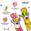 BABY K Foot Finder Socks & Wrist Rattles (Set I) - Newborn Toys for Baby Boy or Girl - Brain Development Infant Toys - Hand and Foot Rattles Suitable for 0-3, 3-6, 6-12 Months Babies view 3