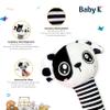 BABY K Rattle Socks & Wrist Rattles and Hand Rattle (Set G+ Dog A) - Newborn Toys for Baby Boy or Girl - Brain Development Infant Toys - Hand and Foot Rattles Suitable for 0-3, 3-6, 6-12 Months Babies view 2