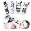 BABY K Foot Finder Socks & Wrist Rattles (Set J) - Newborn Toys for Baby Boy or Girl - Brain Development Infant Toys - Hand and Foot Rattles Suitable for 0-3, 3-6, 6-12 Months Babies view 1
