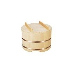 Miyanurushi Craft DOH05018 Notice Lid Hitsu, 7.1 inches (18 cm), For 3.5 Cups, Sawara Wood, Japan