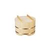 Miyanurushi Craft DOH05018 Notice Lid Hitsu, 7.1 inches (18 cm), For 3.5 Cups, Sawara Wood, Japan view 1