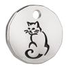 Harts 1 x New 12 sided 1 coin size Black Cat Shopping Supermarket Locker Trolley Token view 2