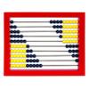 Learning Resources 2-Color Desktop Abacus, Red Frame, Color Coded, Math Concepts view 1