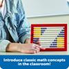 Learning Resources 2-Color Desktop Abacus, Red Frame, Color Coded, Math Concepts view 2