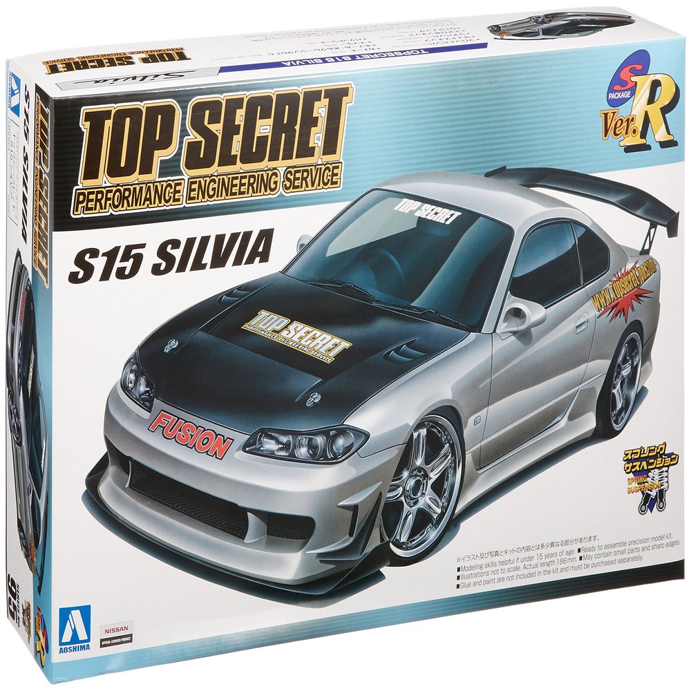1/24 S package version R No.95 Top Secret S15 Silvia (japan import)