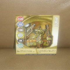 BAKUGAN NEW LOOSE METAL CARD CLAYF