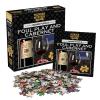 Bepuzzled Classic Mystery Jigsaw Puzzle - Foul Play & Cabernet, Red view 1