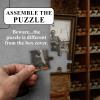 Bepuzzled Classic Mystery Jigsaw Puzzle - Foul Play & Cabernet, Red view 4