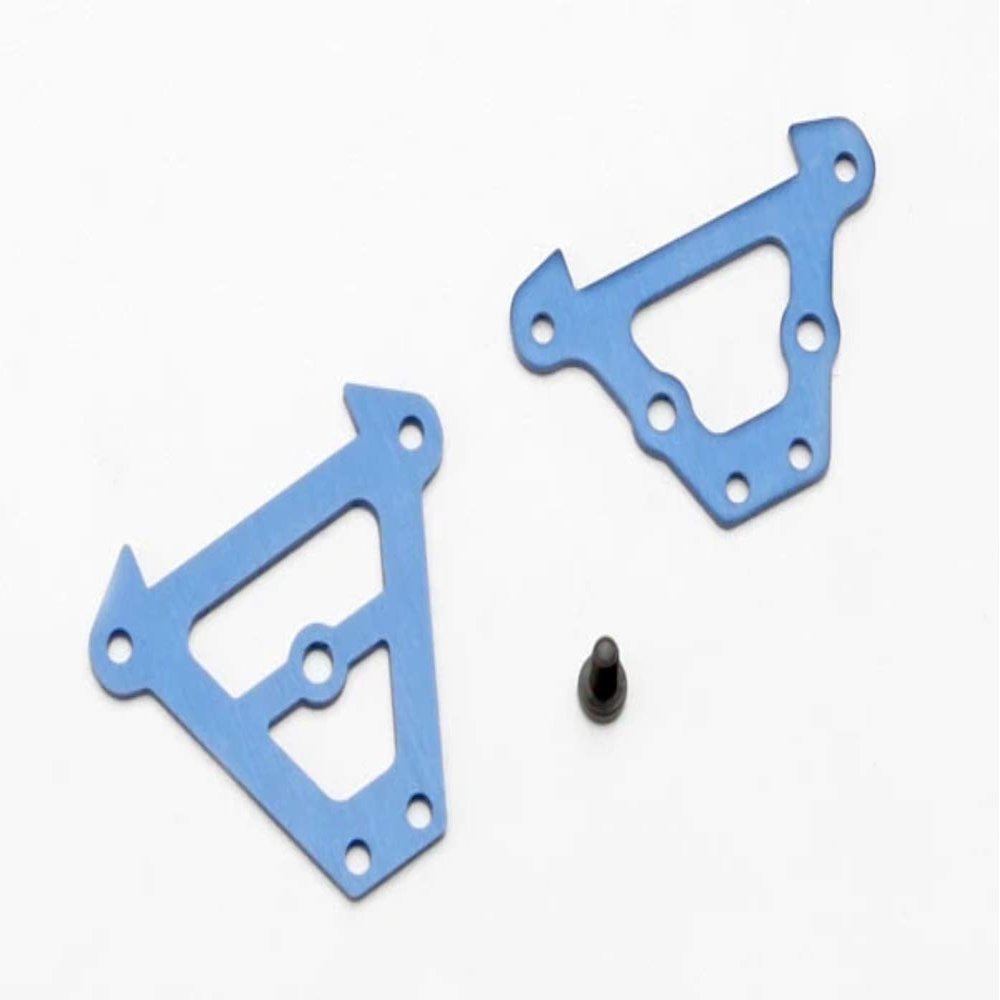 Traxxas 7023 Blue-Anodized Aluminum Bulkhead Tie Bars, Front and Rear