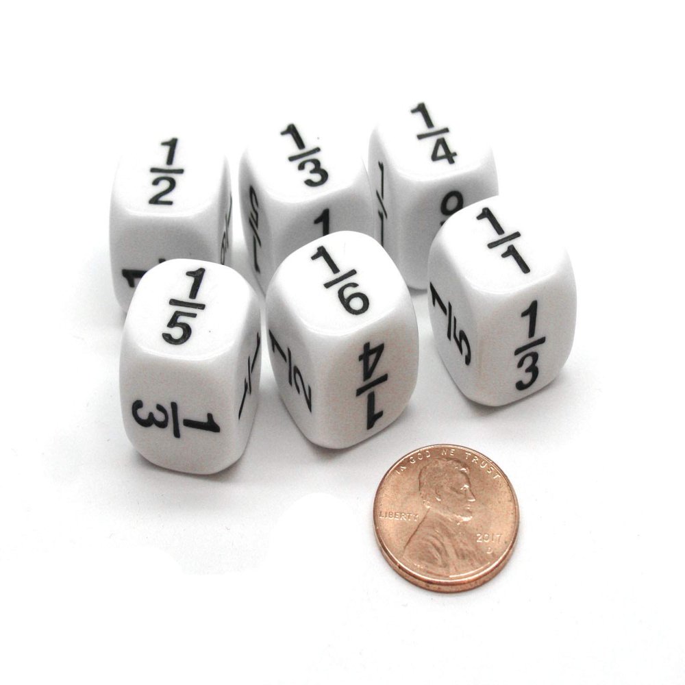 MATH FRACTIONS DICE