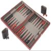 15" Black/Red Backgammon Set view 3