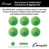 Champion Sports Rhino Skin Dodgeball (Set of 6, Neon Green, 6") view 4