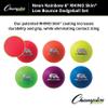 Champion Sports Rhino Skin Dodgeballs (Set of 6, Neon Rainbow, 6") (RXD6NRSET), 6-Inch view 2