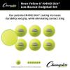 Champion Sports Rhino Skin Dodgeball (Set of 6, Neon Yellow, 6") view 2
