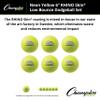 Champion Sports Rhino Skin Dodgeball (Set of 6, Neon Yellow, 6") view 3