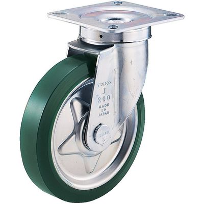 TRUSCO Press Caster Urethane Wheel TUJ-75