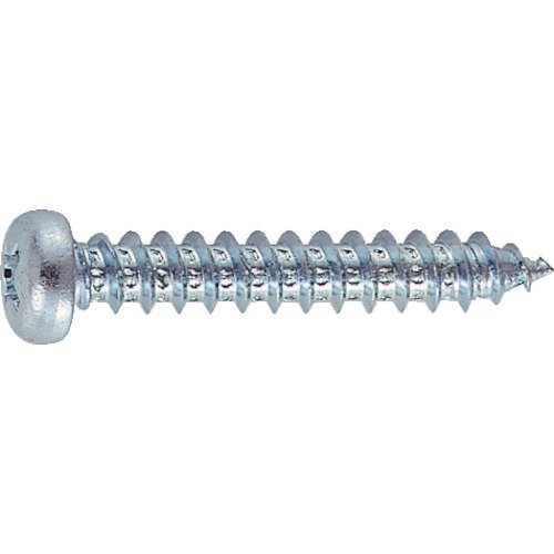 TRUSCO Unichrome Pan Head Tapping Screw B07-0460